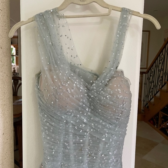 ÉDITION GEMY MAALOUF Shimmery Tulle Long Dress - Picture 1 of 6